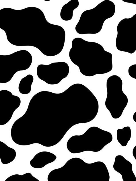 Printable Cow Pattern